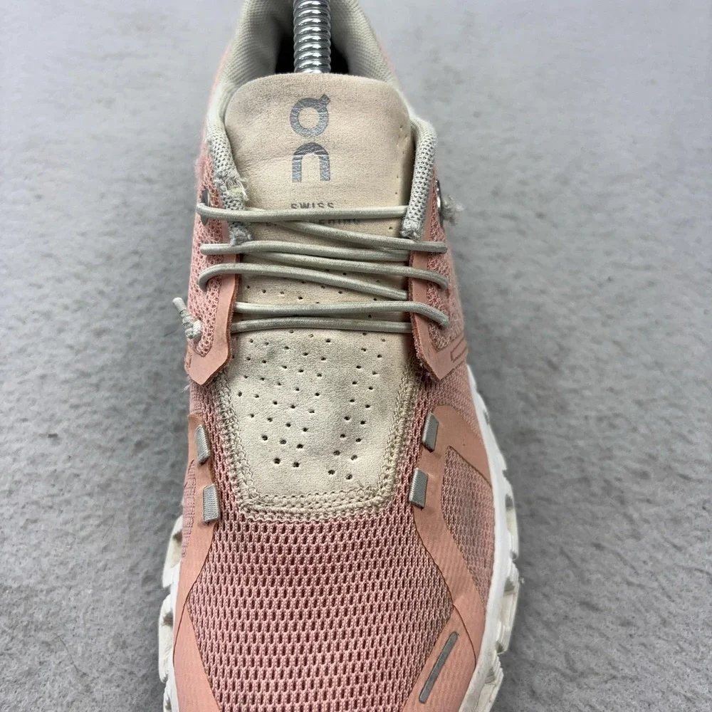On Cloud Shoes Womens Size 7 Pink CloudTec Mesh Running Sneakers 59.98556